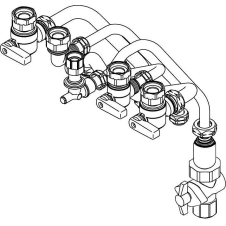 Bulex pièce d'adaption chaudières
