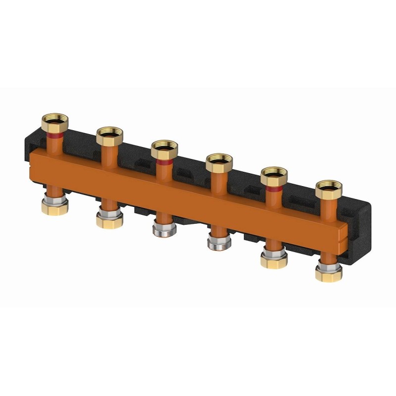 Meibes segment de distribution ouvert pour 3+2 circuits de chauffage
