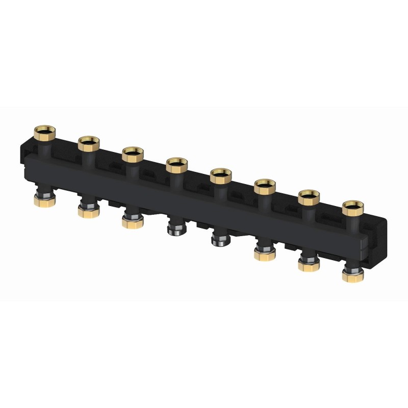 Meibes segment de distribution pour 4+3 circuits de chauffage