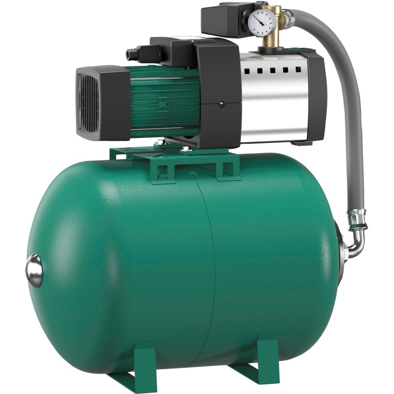 Wilo pompe récupération pluie avec vase 50l himulti 3h50-45p