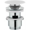 Nobili clic crépine design 5/4" ronde avec trop-plein porcelaine