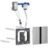 Geberit infrarouge flush urinoir sigma50 chrome-mat