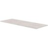Tablette marbre céramique puro l140 h1,2 travertin