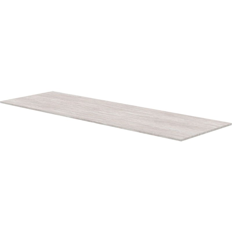 Tablette marbre céramique puro l160 h1,2 travertin