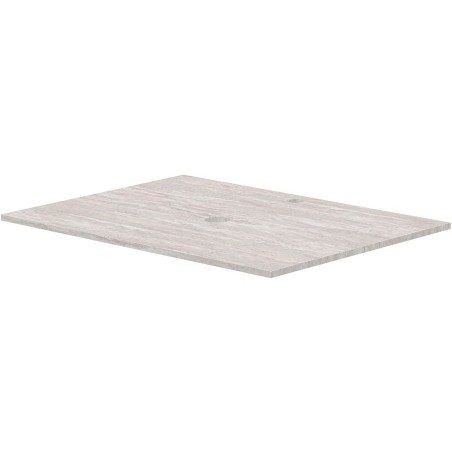 Tablette marbre céramique puro l70 h1,2 1vidage/trou robinet travertin