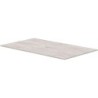 Tablette marbre céramique puro l90 h1,2 1vidage/trou robinet travertin
