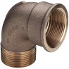 Viega coude DRAAD FITTING bronze 1/2"MF