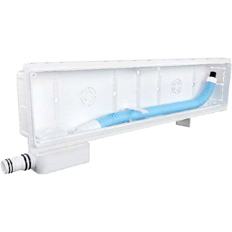 Coffret encastrable de préinstallation +siphon pour unité intérieure airco horizontal 43x16x5cm gyproc