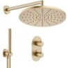 Nobili combinaison de douche à encastrer live 300 miele brosse