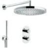 Nobili combinaison douche à encastrer live 250 chrome