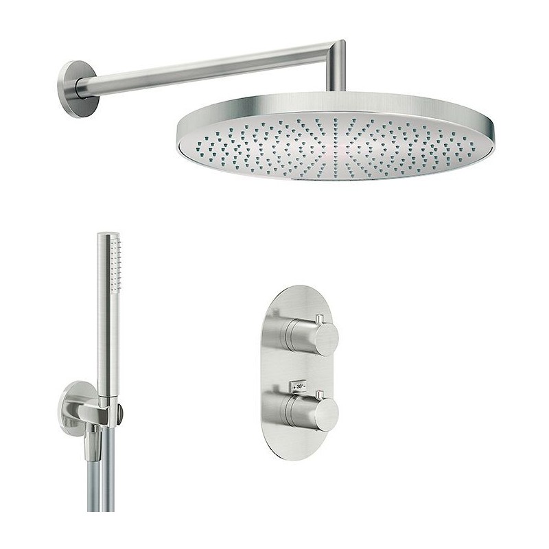 Nobili combinaison douche à encastrer live 250 inox