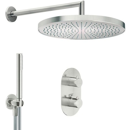 Nobili combinaison douche à encastrer live 250 inox