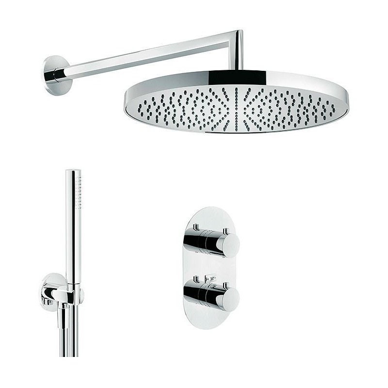 Nobili combinaison douche à encastrer live 300 chrome