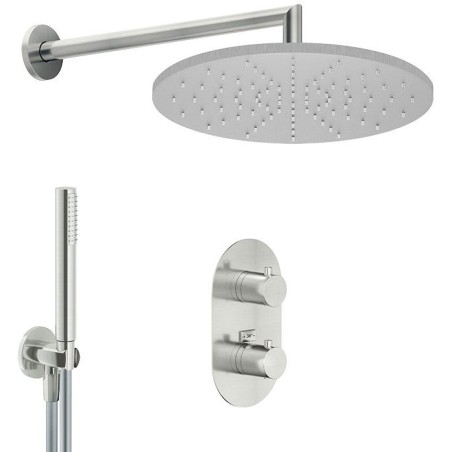 Nobili combinaison douche à encastrer live 300 inox