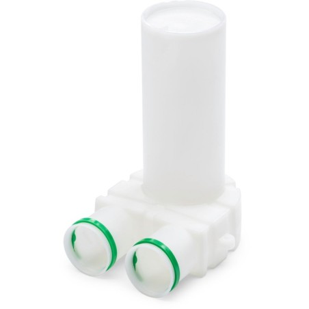 Vasco connection de bouche 90° pour gaine d'air pour bêton 2x90mm