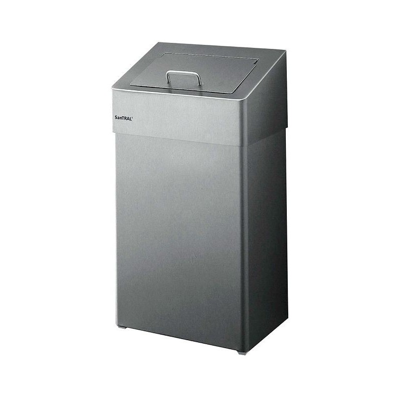 C&C conteneur hygiènique santral 18L inox brosace