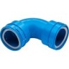 Vasco courbe bride fixation 90° pour gaine d'air pour bêton 90mm