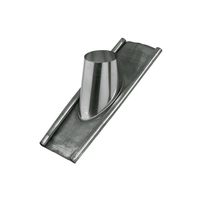 Ubbink solin pour passage de toit toit inox 200mm 5°-45°