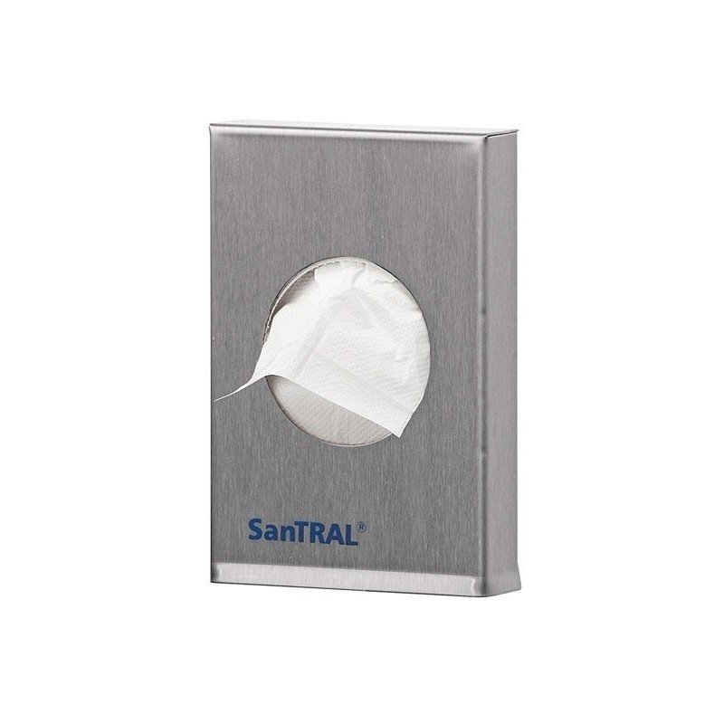 C&C distributeur sachets hygieniques santral inox brosace