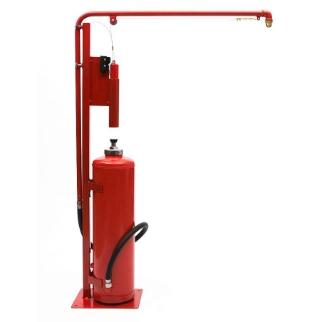 Saval extincteur automatique abc p12aut avec châssis