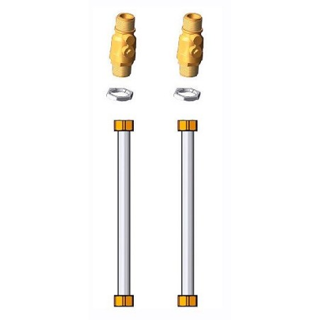 Remeha kit un des trois raccord (gauche/droit/haut)pour connexion d'une vanne 3-voies mélangeuse interne ou externe