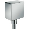 Hansgrohe Coude de raccord FIX-FIT square 1/2"  UNIVERSEEL coloris chrome