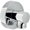 Nobili Coude de raccord UNIVERSEL rond nobili coloris chrome