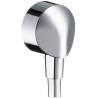 Hansgrohe Coude de raccordement  FIX-FIT coloris chrome 1/2"