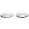 Dornbracht paire caches decoratives performance  platinum satin
