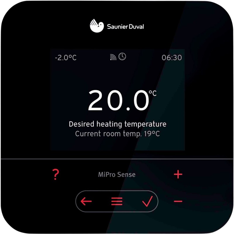 Bulex régulation climatique sans fil avec sonde extérieur miprosense srs720f