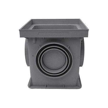 Nicoll rehausse chambre de visite gris 55-55mm h52cm