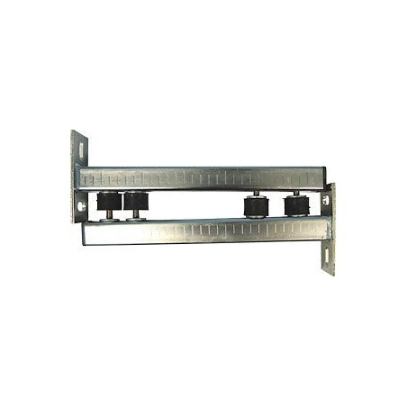 Walraven set console de rail + sourdines 30x30x400mm wm2