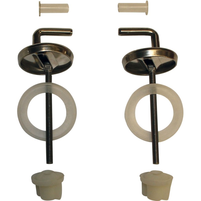 Set de charnières pour spot inox