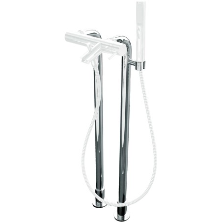 Set de colonettes chrome
