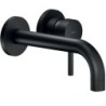 Nobili set de finition mitigeur lavabo live 150mm noir mat