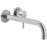 Nobili set de finition mitigeur lavabo live 250mm inox