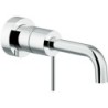 Nobili set de finition mitigeur lavabo mural velis 200mm chrome