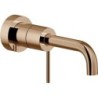 Nobili set de finition mitigeur lavabo mural velis 200mm tramonto brillant