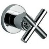 Dornbracht set de finition robinet d'arrêt tara. 1/2" chrome