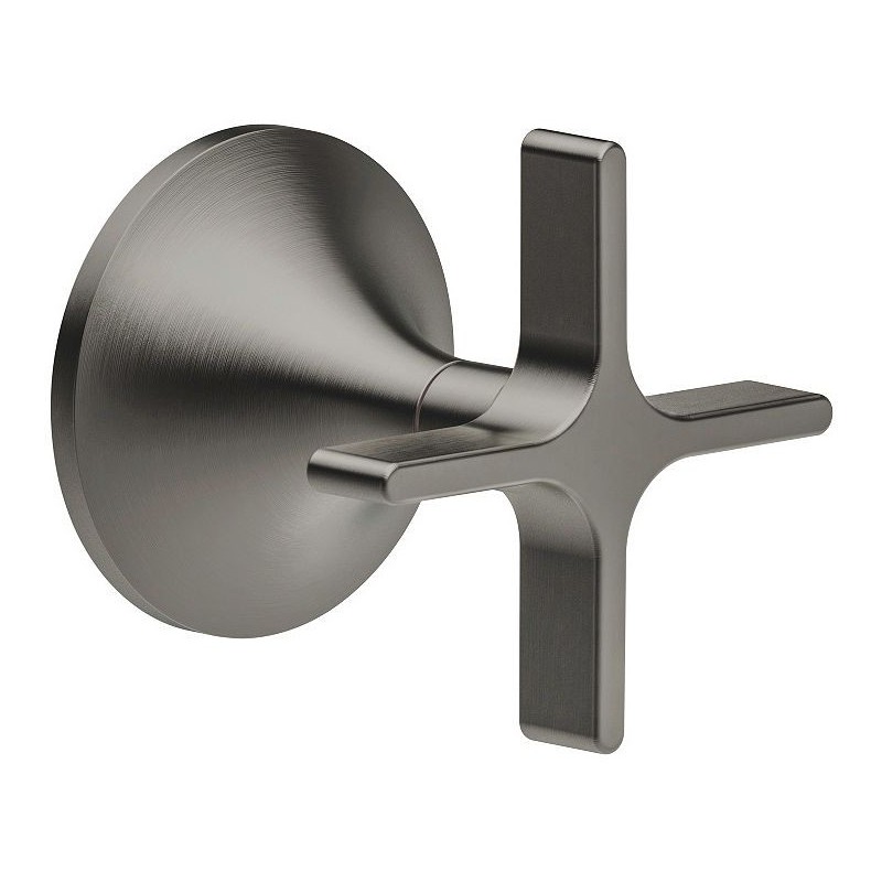 Dornbracht set de finition robinet d'arrêt vaia 3/4" dark platinum matte
