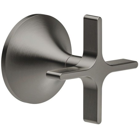 Dornbracht set de finition robinet d'arrêt vaia 3/4" dark platinum matte