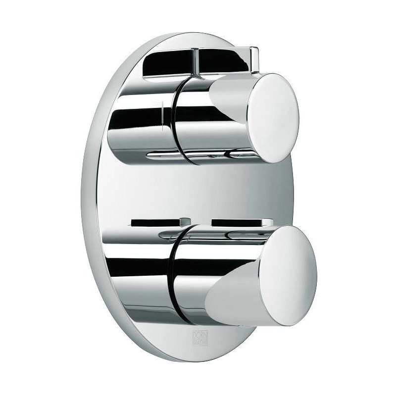 Dornbracht set de finition thermostat+robinet d'arrêt vaia/ tara (logic)/meta02 chrome