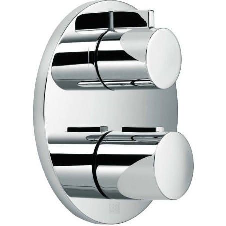 Dornbracht set de finition thermostat+robinet d'arrêt vaia/ tara (logic)/meta02 chrome