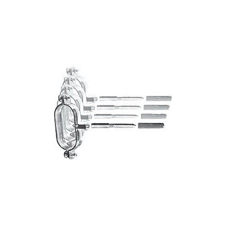 Junkers set de fixation (4pièces) pour solar dn16