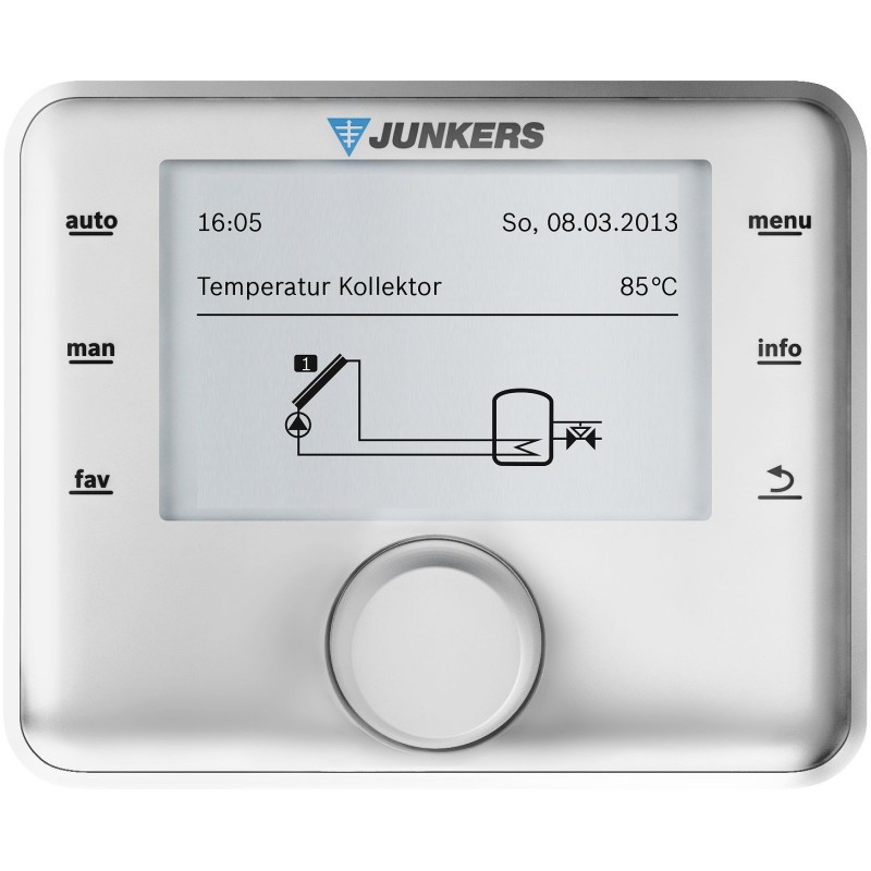 Junkers station solaire+régulation cs200