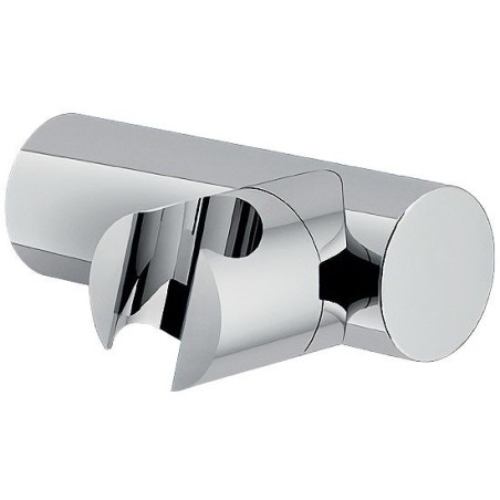 Nobili support mural douche à main universel rond chrome