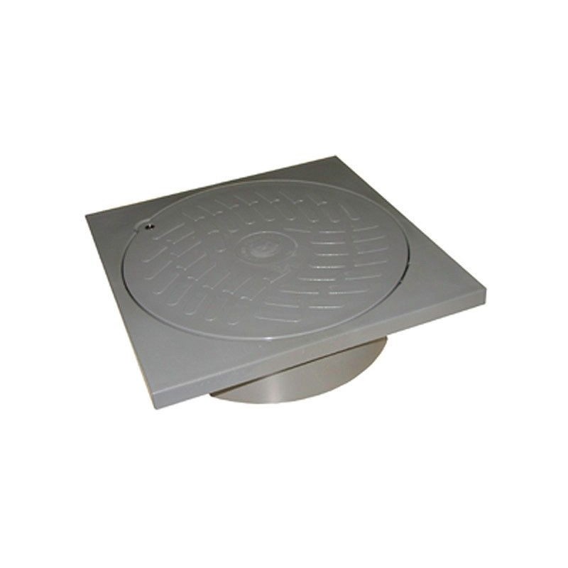 Nicoll tampon fixe avec cadre 250mm gris