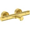 Ideal Standard thermostat bain ceratherm t125 poignées de goupille brushed gold