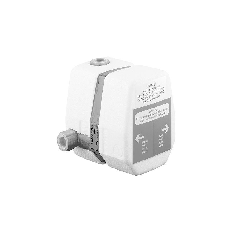 Kludi thermostat de bain à encastrer + robinet d'arrêt
