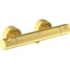 Ideal Standard thermostat douche ceratherm t125 poignées de goupille brushed gold